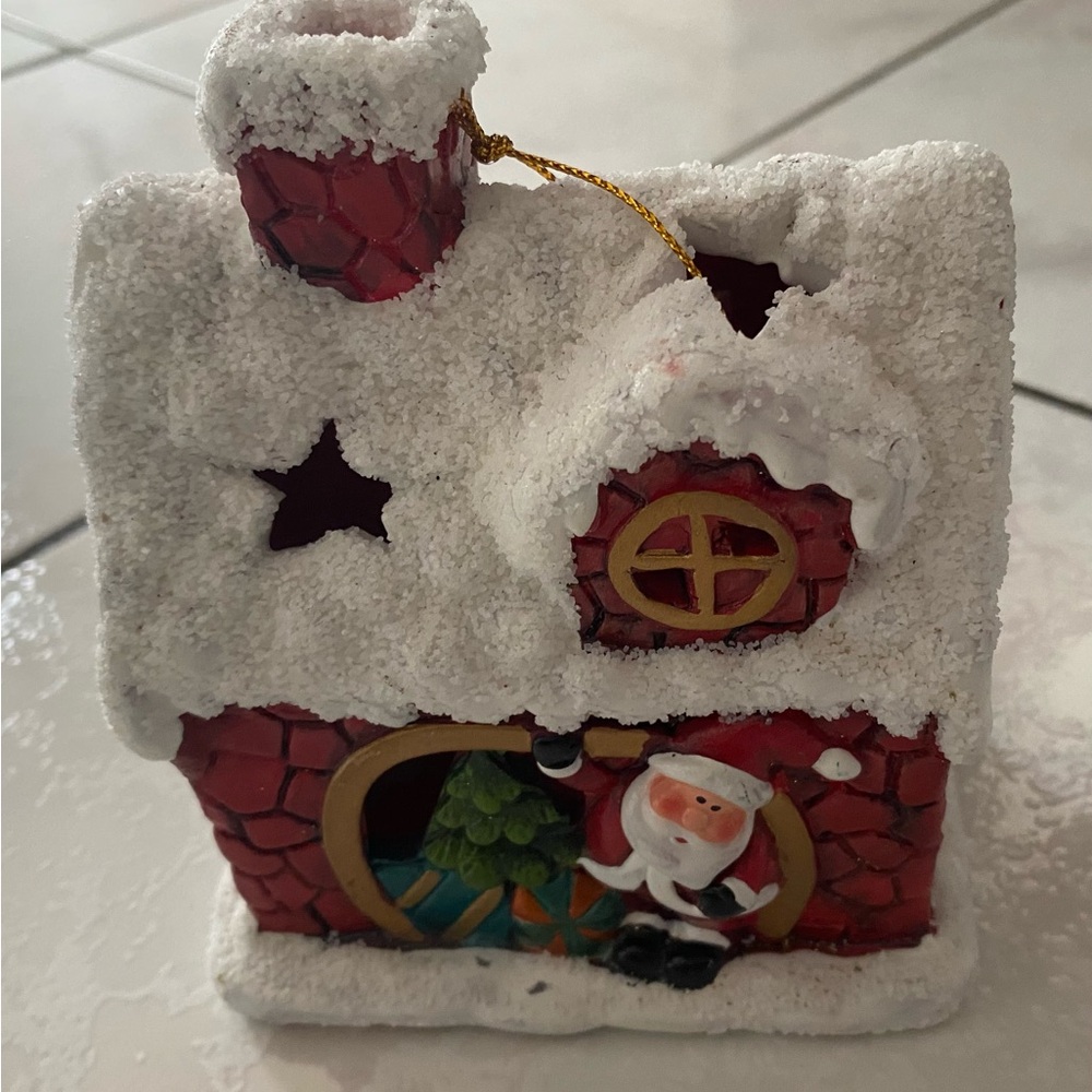 Mini Village Xmas House